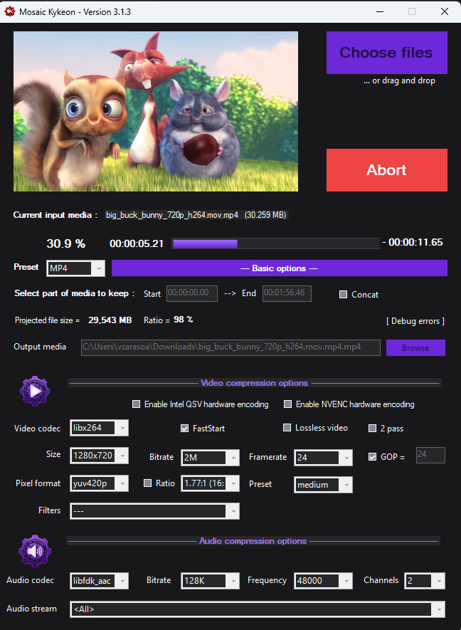 Mosaic Kykeon Interface